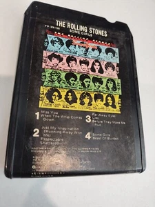 The Rolling Stones 8 Track Tape Some Girls 1978 Vintage Rare Untested As Is - Picture 1 of 7