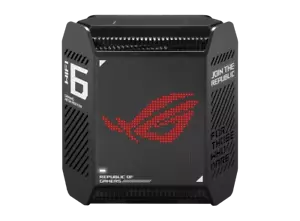 ASUS ROG Rapture GT6 AX10000 1er Pack Tri-Band Gaming Mesh WiFi System schwarz - Afbeelding 1 van 1