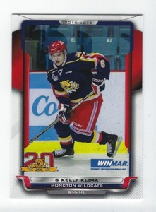 2015-16 Moncton Wildcats (QMJHL) Kelly Klima (Rapid City Rush)