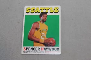 Spencer Haywood 1971-72 Topps #20 RC Seattle SuperSonics - Picture 1 of 4