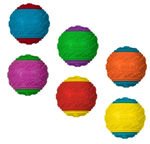 Scooby Doo Durable Squeaky Dog Ball Toys, App 12-14cm size - Picture 1 of 9