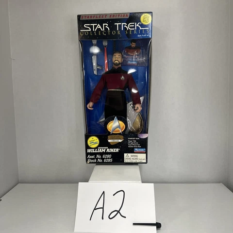 Star Trek: Next Generation Character Doll Figures Picard Collectible Rare Cover