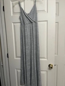 Women's Long Gray knit dress XS Petite - Picture 1 of 2