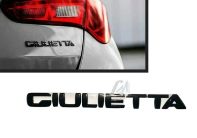 SCRITTA STEMMA LOGO POSTERIORE ALFA ROMEO GIULIETTA 2016 ORIGINALE oe 50559354  - Immagine 1 di 4
