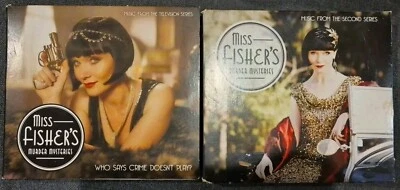 MISS FISHER'S MURDER MYSTERIES 2 CD SOUNDTRACK SCORE AUSTRALIAN MUSIC TV SERIES - Image 1 of 3