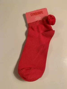 Gymboree Island Getaway Tomato Puree Pom Pom Socks 3-4 yrs NWT - Picture 1 of 1