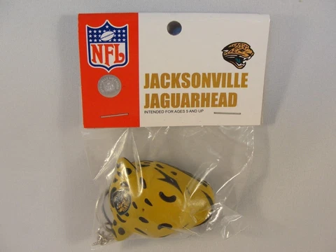 NFL Jacksonville Jaguars Foamhead 4 in 1 Antenna Topper Keychain Cover
