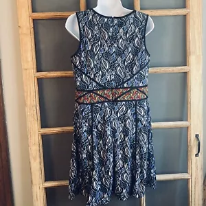 Mark Damen Paisley Kleid Größe XL, 17,5"" x 33"" buntes Taillenband - Bild 1 von 10