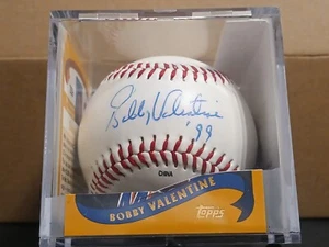 BOBBY VALENTINE-Manager New York Mets Signed ONL Baseball (JSA Basic COA) - Picture 1 of 12
