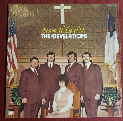 RARE PRIVATE PRESS The Revelations Because Gospel LP NM Original Shrink!!! - Image 1 of 3