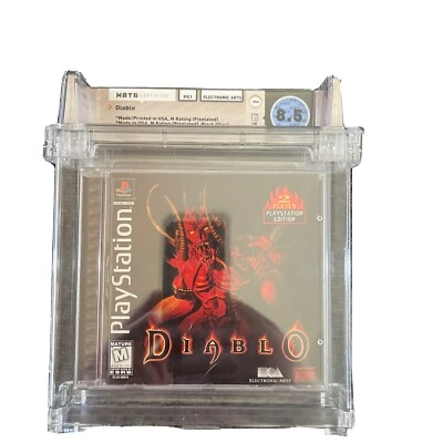 Diablo (Sony PlayStation 1, 1998) Complete In Box WATA 8.5. See Description - Image 1 of 4