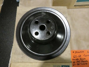 63-68 Corvette C3 327 w/AC Double Grove Pulley-GM #3900434AB--NOS--NCRS!! - Picture 1 of 7