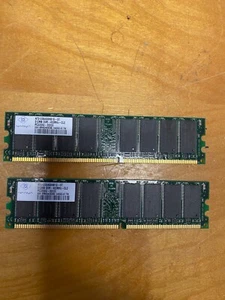 Nanya 512MB 400MHz DDR 1 PC3200 NT512D64S8HB1G-5T Desktop Memory - Picture 1 of 3