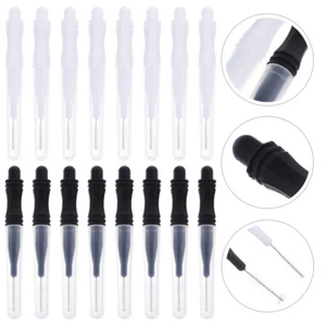 60PCS Micro Eyebrow Brush with Caps Eyebrow Lamination Brush Brow Brush Tool - Picture 1 of 12
