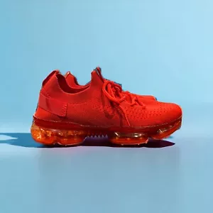 LA SHEELAH rot Größe 7M Flow-19 Stretch Elastisch Netz Luftblase Kissen Sneaker - Bild 1 von 24
