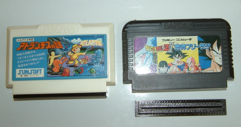 Nintendo Famicom cart dust covers set of five.  Made in the USA - Image 1 of 1