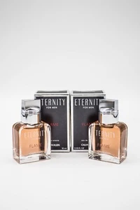 CALVIN KLEIN ETERNITY FLAME MEN EDTSPLASH 0.33 OZ NEW IN BOX - TRAVEL SIZE - X 2 - Picture 1 of 1