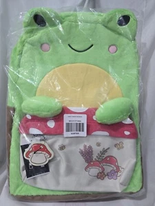 Bioworld Frog Mushroom Fuzzy Figural Backpack **BRAND NEW** - Picture 1 of 6