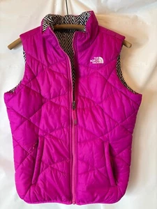 The North Face Girl Vest Reverseible Youth L (14/16) Multicolor Outdoor Hiking - Picture 1 of 14
