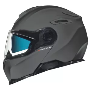 Casco modular de motocicleta NEXX X.Vilitur liso mate titanio (XS - 3XL) - Imagen 1 de 4