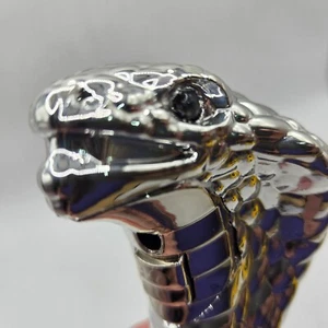 SNAKE / COBRA HEAD - GEAR SHIFT KNOB RED EYES LIGHT UP - AUTOMOTIVE - Bild 1 von 7