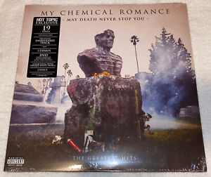 My Chemical Romance May Death Never Stop You Claer Vinyl w/Opaque White Swirls