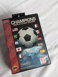 Champions World Class Soccer (Sega Genesis, 1993) - Picture 1 of 3