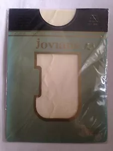 Pantimedias de nailón Jovians transparentes blanco-amarillo talla pequeña ajuste 90-120 lb - Imagen 1 de 4