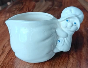 Brotola crema ceramica vintage 1988 Pillsbury Doughboy - Foto 1 di 6