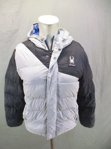 SPYDER Size M (10/12) Boys 100% Nylon Full Zip Stand Collar Insulated Jacket 508 - Picture 1 of 11