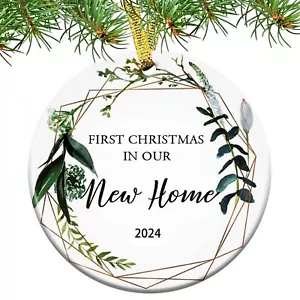 New Home Ornament 2024, Wedding Shower Gift Wedding Ornament, Housewarming Gi... - Picture 1 of 7