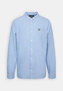LYLE & SCOTT PLAIN OXFORD SHIRT RIVIERA, NEW! MOD-SKINHEAD-CASUAL - Foto 1 di 2