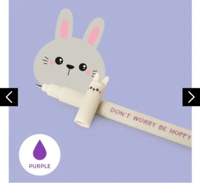 Legami BUNNY (HASE) - Löschbarer Gelstift - Erasable Pen BUNNY - NEU -