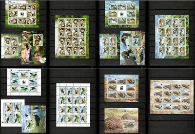 Protected animals WWF Collection [2] 26 sheets 2013-2014 MNH Mi. CV619€ #CNA109 - Image 1 of 4