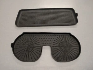 2003 01 02 03 04 Dodge Dakota Floor Console Cup Holder Cupholder Inserts Rubber  - Picture 1 of 7