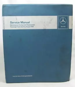 Mercedes-Benz 190C 190Dc 220B 220Sb 230SL 300SE Service Manual Binder 1959-1965 - Picture 1 of 17