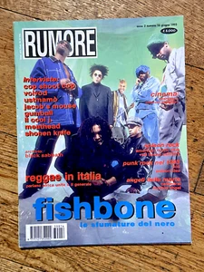 RIVISTA RUMORE N.16 1993|FISHBONE-BLACK SABBATH-COP SHOT COP-AFRICA UNITE - Imagen 1 de 1