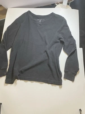 Paper Denim & Cloth Light Gray Henley Long Sleeve T-shirt XL - Image 1 of 4