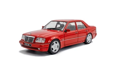 SOLIDO S4313204 MERCEDES-BENZ (W124) E60 AMG SIGNAL RED 1994 1/43 - Image 1 of 4