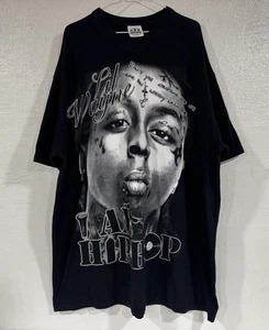 Vintage Lil Wayne Rap Tee T-Shirt I Am Hip Hop Black Men's 4XL Concert Tour - Picture 1 of 12