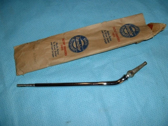 1960 AMC RAMBLER NOS GEAR SHIFT LEVER  - STANDARD TRANS 3157681 - Image 1 of 1
