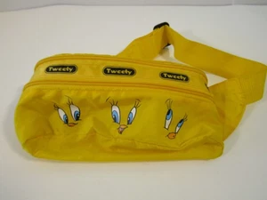 Riñonera Tweety Bird 1999 Warner Brothers Store cara amarilla ajustable - Imagen 1 de 16