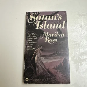 Satan’s Island vintage Gothic romance, 1975 first print Marilyn Ross - Picture 1 of 17