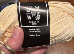 12 matassine maglia una uncinetto anche filato avorio - Foto 1 di 4
