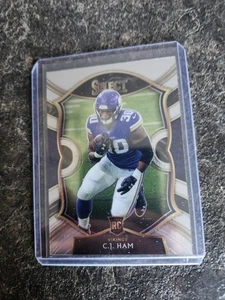 2020 Panini Select Rookie C.J. Ham Card# 37 - Picture 1 of 2