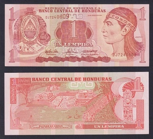 Banconota Honduras 1 lempira 2004 P.-84d FDS/UNC - Picture 1 of 1