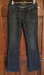Express Barely Bootcut-Jeans Größe 4 niedriger Bund Damen 30 x 32 Y2K - Bild 1 von 9