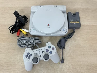 Paquete de consola PS One Playstation Slim PS1 con pantalla LCD y controlador OEM FUNCIONA Foto 1 de 4