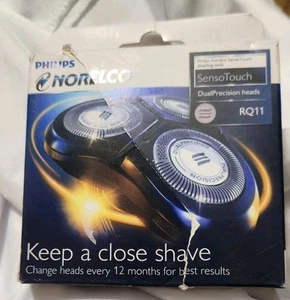 NEW PHILIPS NORELCO RQ11 SENSOTOUCH Dual Precision Replacement Shaver HEADS - Picture 1 of 3