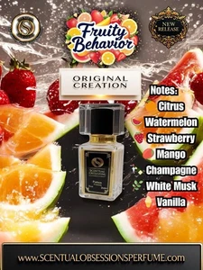 Fruity Behavior 30ML Parfum Extrait | Juicy Fresh Perfume | Scentual Obsessions - Picture 1 of 1